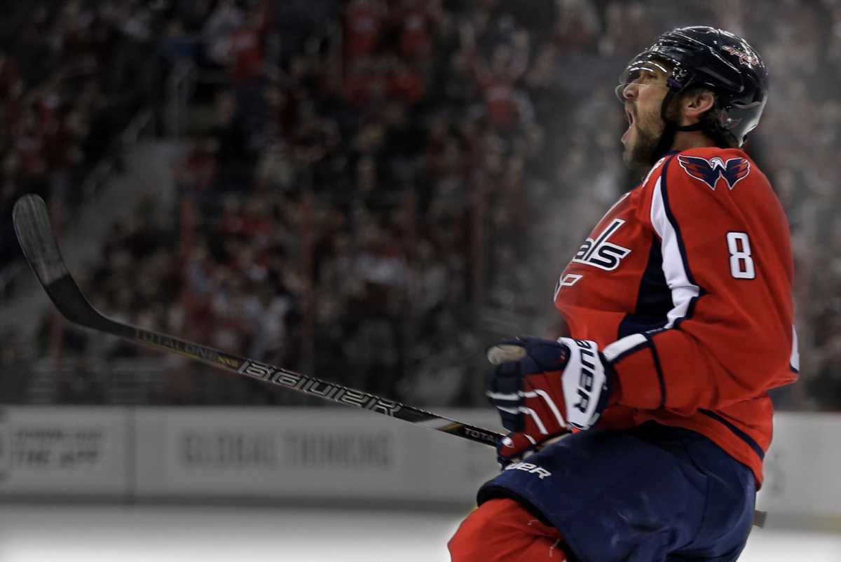 Alexander Ovechkin scored his 895th career goal to pass Wayne Gretzky.